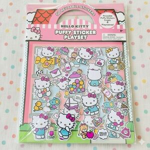 Hello Kitty Puffy Sticker Playset 🎀